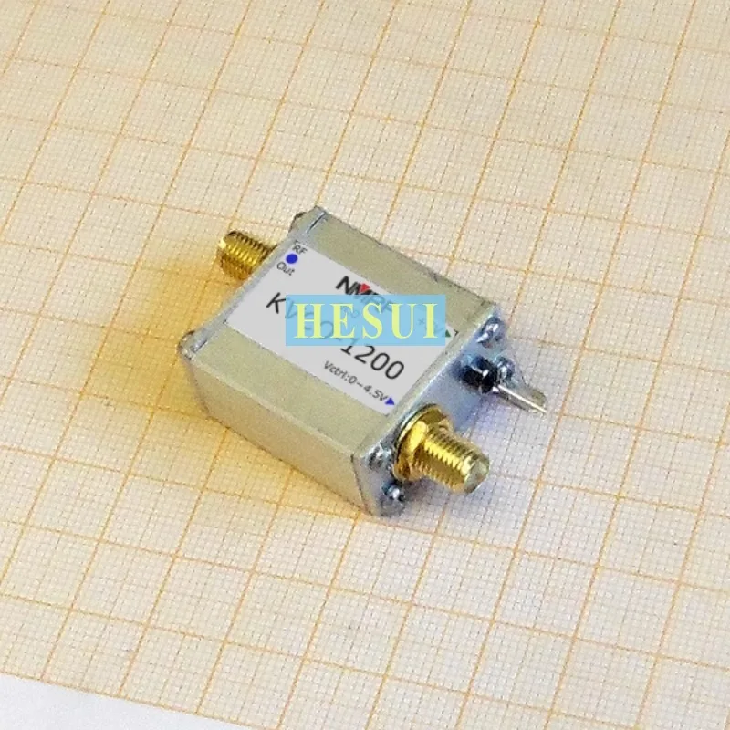 1,2G 1200 МГц RF-микроволновый генератор с управлением напряжением, VCO, модуль источника сигнала Sweep
1,2G 1200 МГц RF-микроволновый генератор с управлением напряжением, VCO, модуль источника сигнала Sweep