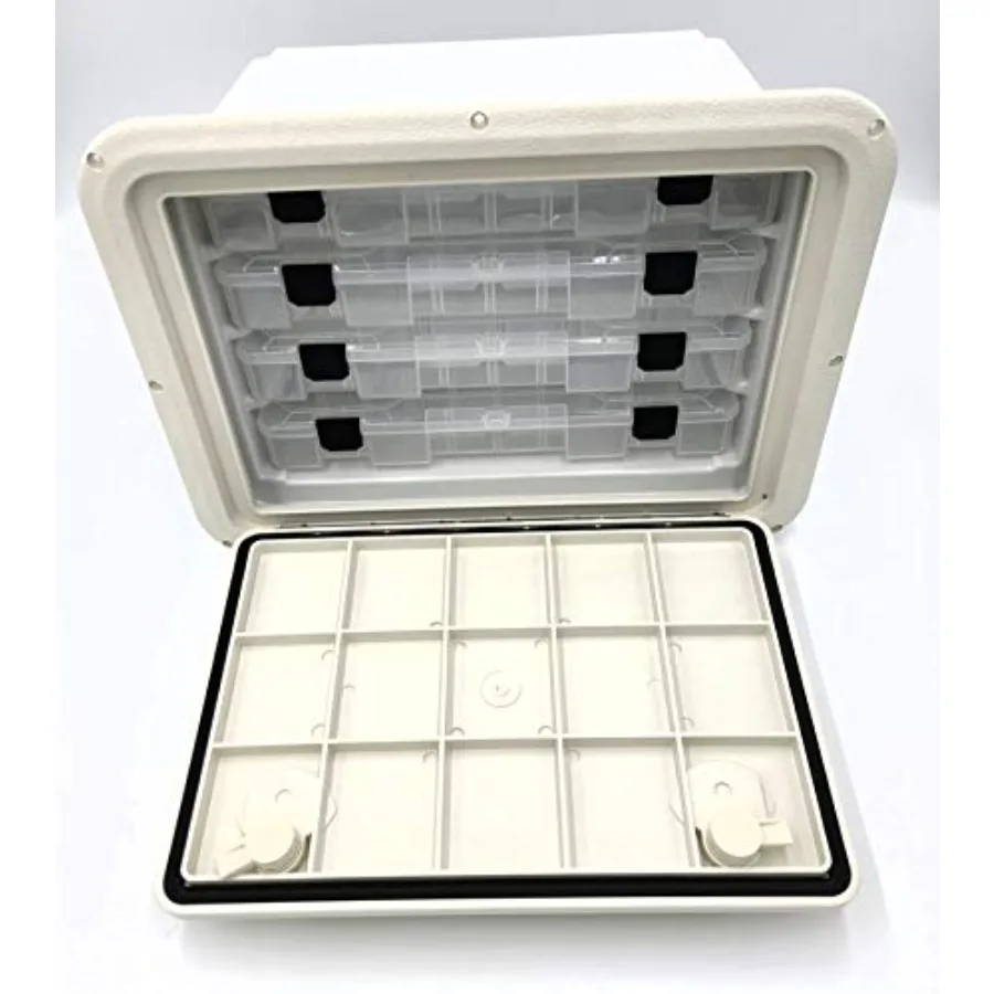 Tackle Center w/4 Large Trays 13" x 17" x 11" Depth DPTC1317 (Made in USA
Tackle Center w/4 Large Trays 13" x 17" x 11" Depth DPTC1317 (Made in USA