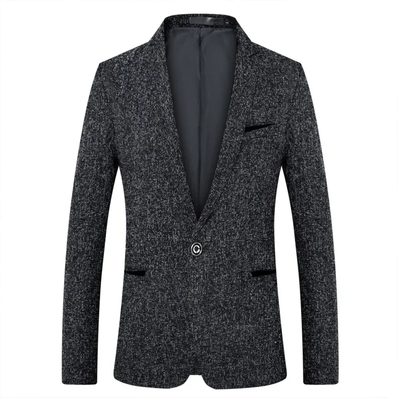 2023 New Men's Slim Fit Single Breasted Suit Youth Fashion Trend Casual Suit Coat
2023 New Men's Slim Fit Single Breasted Suit Youth Fashion Trend Casual Suit Coat