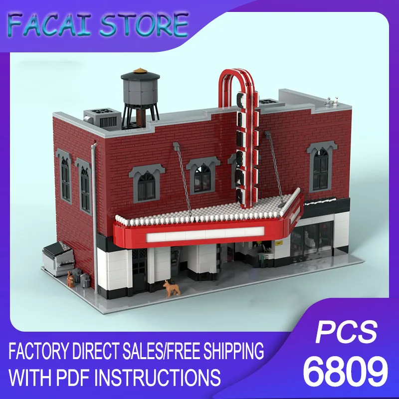 Modular City Building Model Moc Building Bricks Modular Old Town Cinema Technology Blocks Christmas DIY Toy Construction Gifts
Modular City Building Model Moc Building Bricks Modular Old Town Cinema Technology Blocks Christmas DIY Toy Construction Gifts