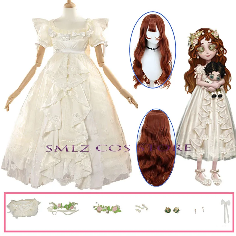 Eurydice Little Girl Cosplay Game Identity V Costume Girl Memory Alice Dress Headgear Wig Set Halloween Party Outfit Women
Eurydice Little Girl Cosplay Game Identity V Costume Girl Memory Alice Dress Headgear Wig Set Halloween Party Outfit Women