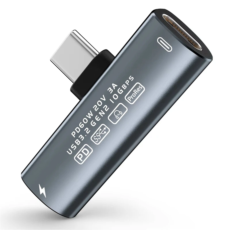 Адаптер для наушников USB Type C на двойной USB C, 60 Вт, USB 3.2 Gen2, 10 Гбит/с, OTG C в C, аудиоконвертер для Iphone 15 S24U
Адаптер для наушников USB Type C на двойной USB C, 60 Вт, USB 3.2 Gen2, 10 Гбит/с, OTG C в C, аудиоконвертер для Iphone 15 S24U