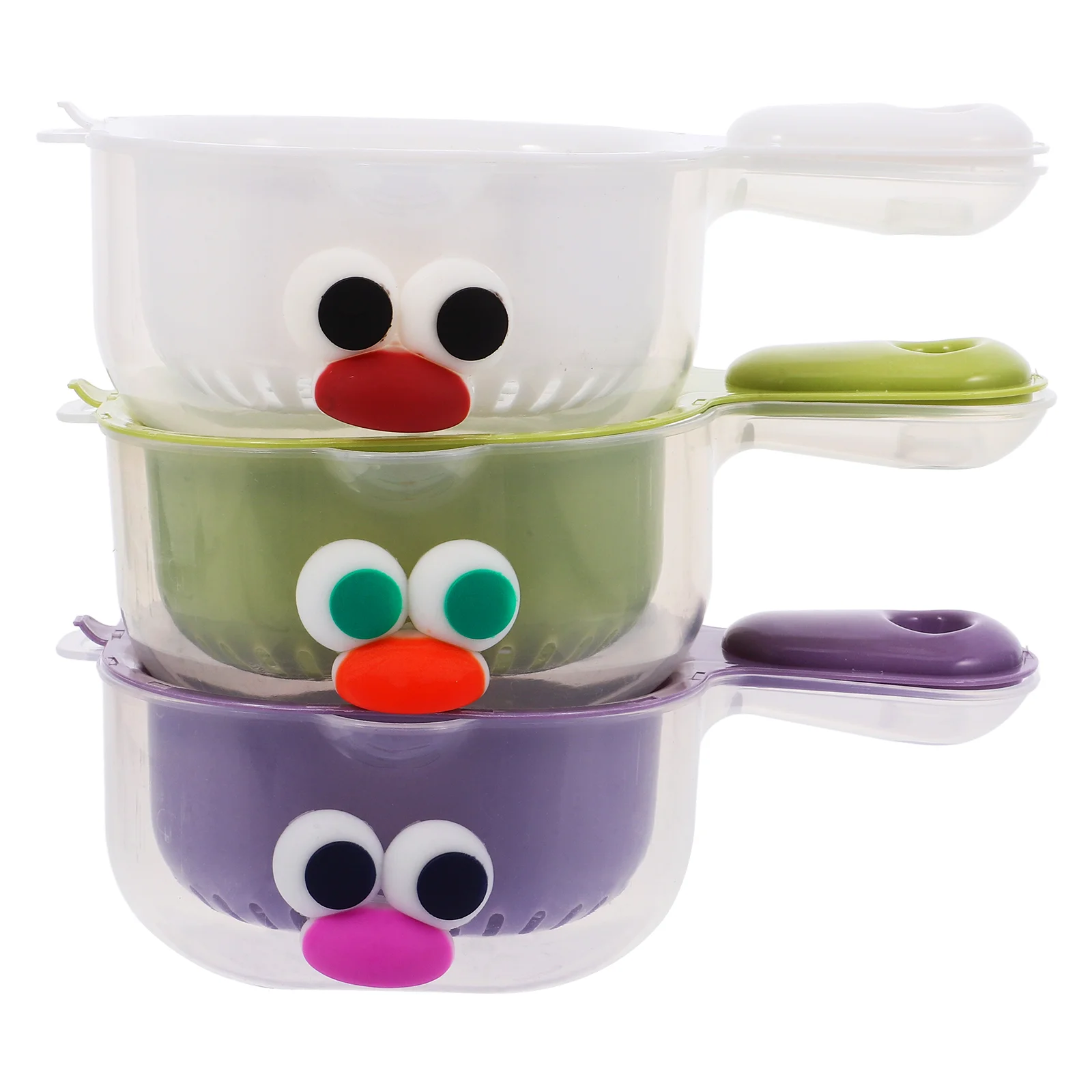 3 Sets Drain Basket Fruit Wash Bowl Fruits Drainer Storage Kitchen Counter Plastic Home Strainer Multifunctional Easy
3 Sets Drain Basket Fruit Wash Bowl Fruits Drainer Storage Kitchen Counter Plastic Home Strainer Multifunctional Easy