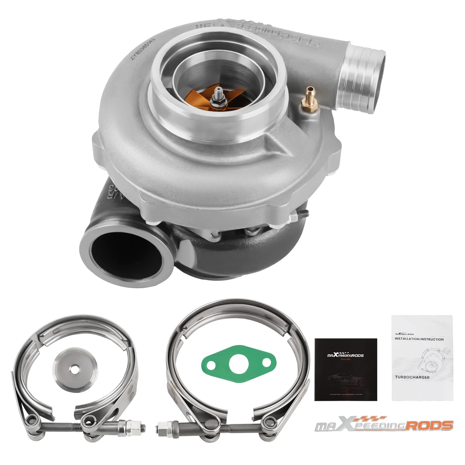 Racing 900 Ball Bearing Billet Turbo V-Band 0.72 0.83 AR 900BHP Water Cooling
Racing 900 Ball Bearing Billet Turbo V-Band 0.72 0.83 AR 900BHP Water Cooling