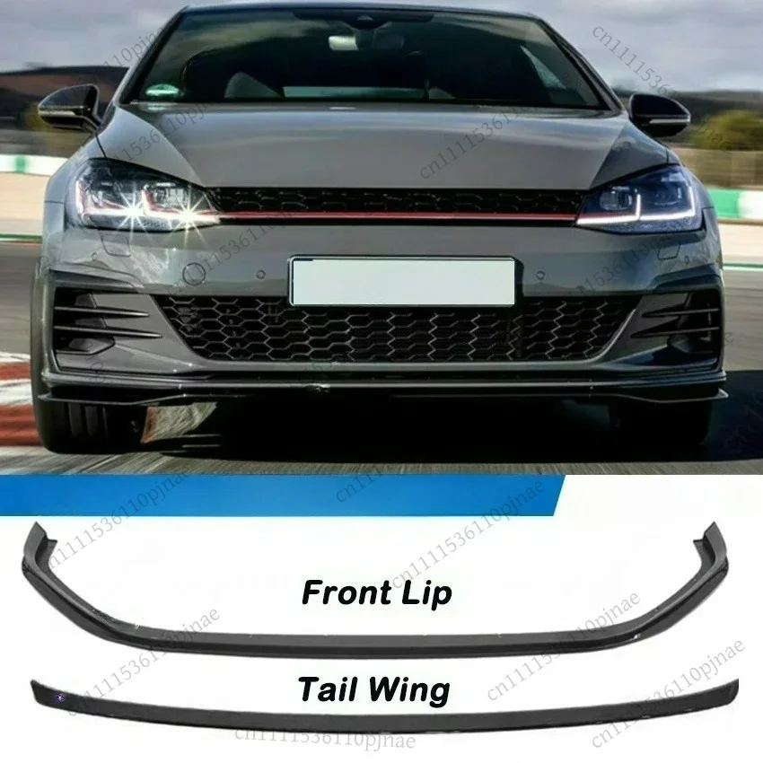 For Volkswagen Golf 7.5 MK 7.5 GTI 2017-2020 TCR Front Bumper Splitter Lip Spoiler Rear Roof Spoiler Wing Bodykit Gloss Black
For Volkswagen Golf 7.5 MK 7.5 GTI 2017-2020 TCR Front Bumper Splitter Lip Spoiler Rear Roof Spoiler Wing Bodykit Gloss Black
