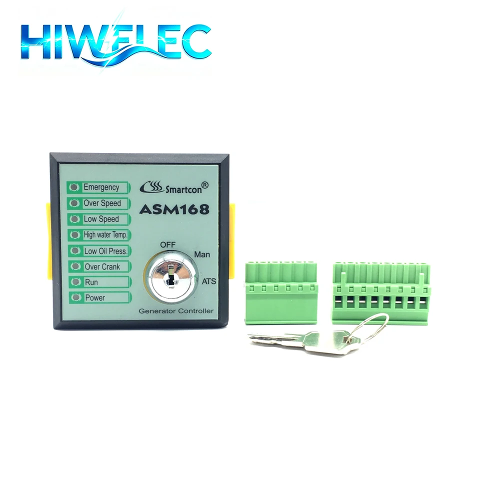 GTR168 ASM168 Electronic Controller Automatic Start Stop Control Module GTR-168 GTR17 Key Start Genset Control Panel
GTR168 ASM168 Electronic Controller Automatic Start Stop Control Module GTR-168 GTR17 Key Start Genset Control Panel