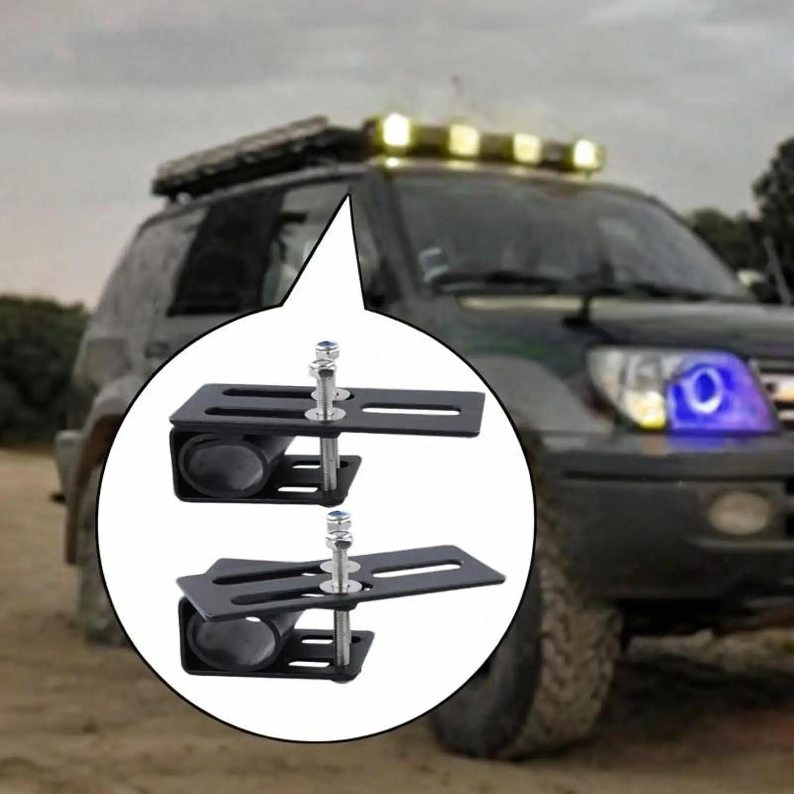 2x Car Roof Light Bracket Crossbar Luggage Rack Repair Parts Premium Light Mounting Bracket for Car Vehicle Off Road ATV
2x Car Roof Light Bracket Crossbar Luggage Rack Repair Parts Premium Light Mounting Bracket for Car Vehicle Off Road ATV