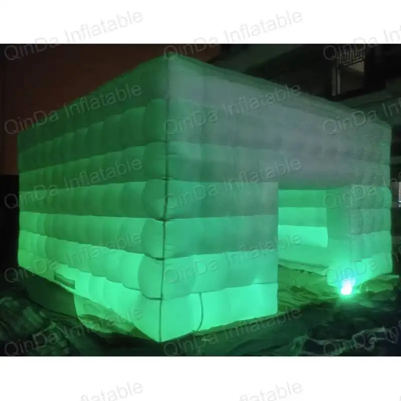 Qinda Led Портативная палатка-куб Надувные/надувной светодиодный куб/надувная осветительная палатка-куб
Qinda Led Портативная палатка-куб Надувные/надувной светодиодный куб/надувная осветительная палатка-куб