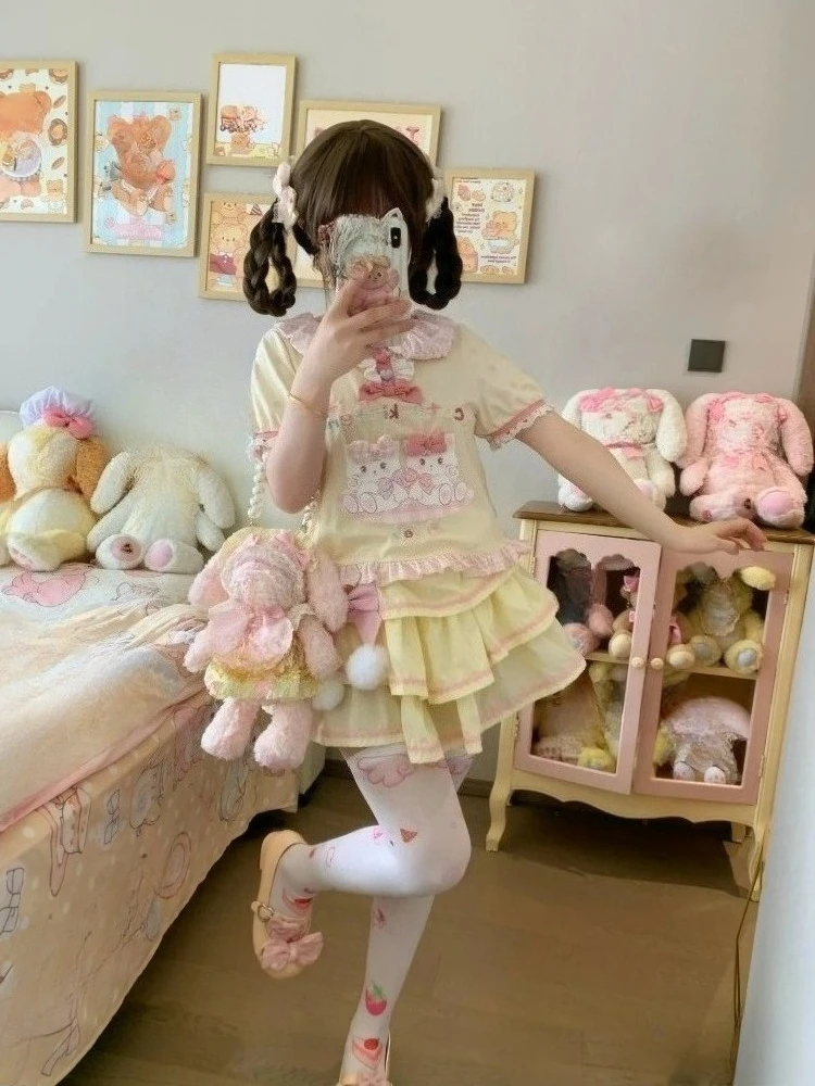 2026 японские укороченные топы Kawaii Y2k, женские повседневные футболки с принтом для девочек, тонкие футболки в стиле Лолиты, футболки с длинными рукавами и юбки, шикарные
2026 японские укороченные топы Kawaii Y2k, женские повседневные футболки с принтом для девочек, тонкие футболки в стиле Лолиты, футболки с длинными рукавами и юбки, шикарные