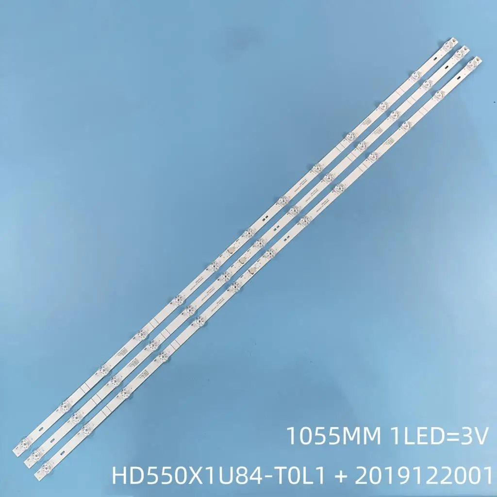 LED Backlight strips For dexp u55f8000h Toshiba 55U5069 55U5069EE 55U5069EV 55U5069EA 55A7100FTUK HD550X1U84-T0L1 APT-HXLB19088
LED Backlight strips For dexp u55f8000h Toshiba 55U5069 55U5069EE 55U5069EV 55U5069EA 55A7100FTUK HD550X1U84-T0L1 APT-HXLB19088