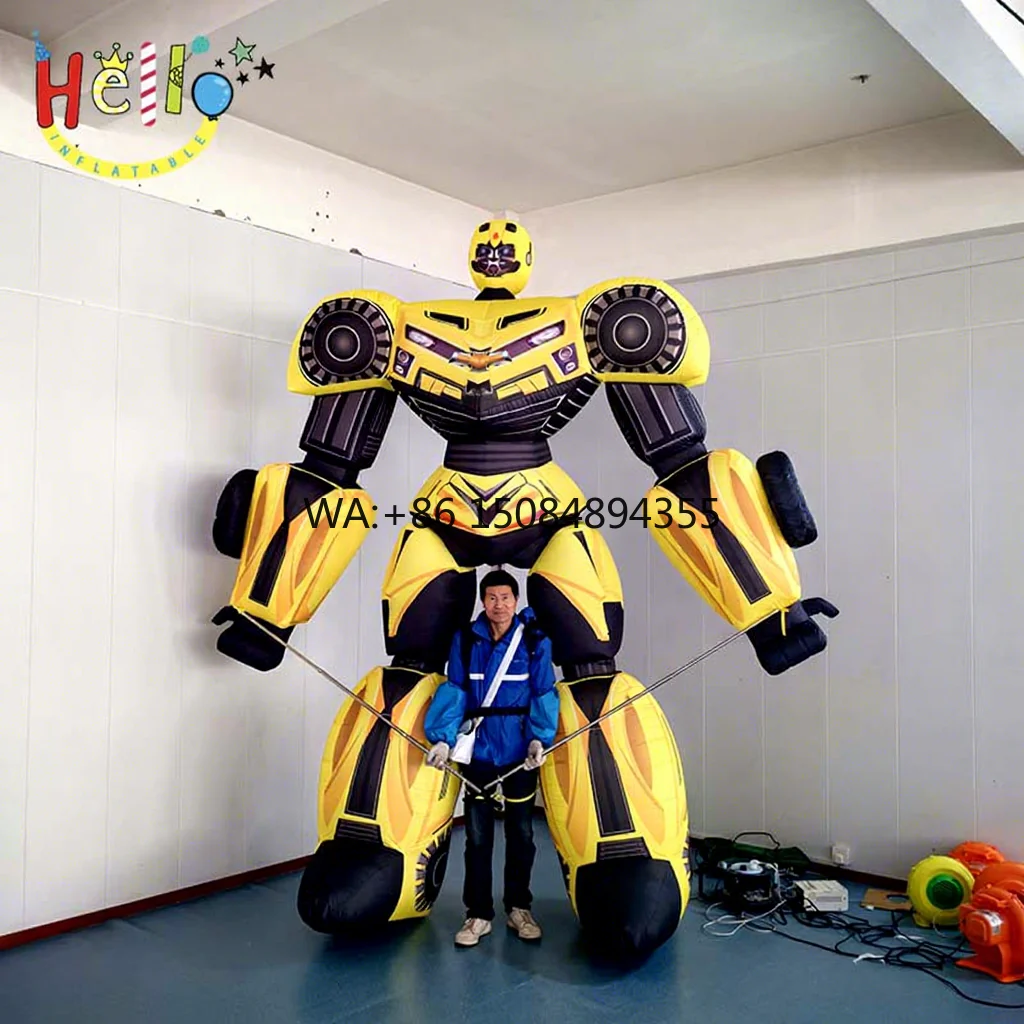 Custom Inflatable Cartoon Character Puppet Inflatable Robot
Custom Inflatable Cartoon Character Puppet Inflatable Robot