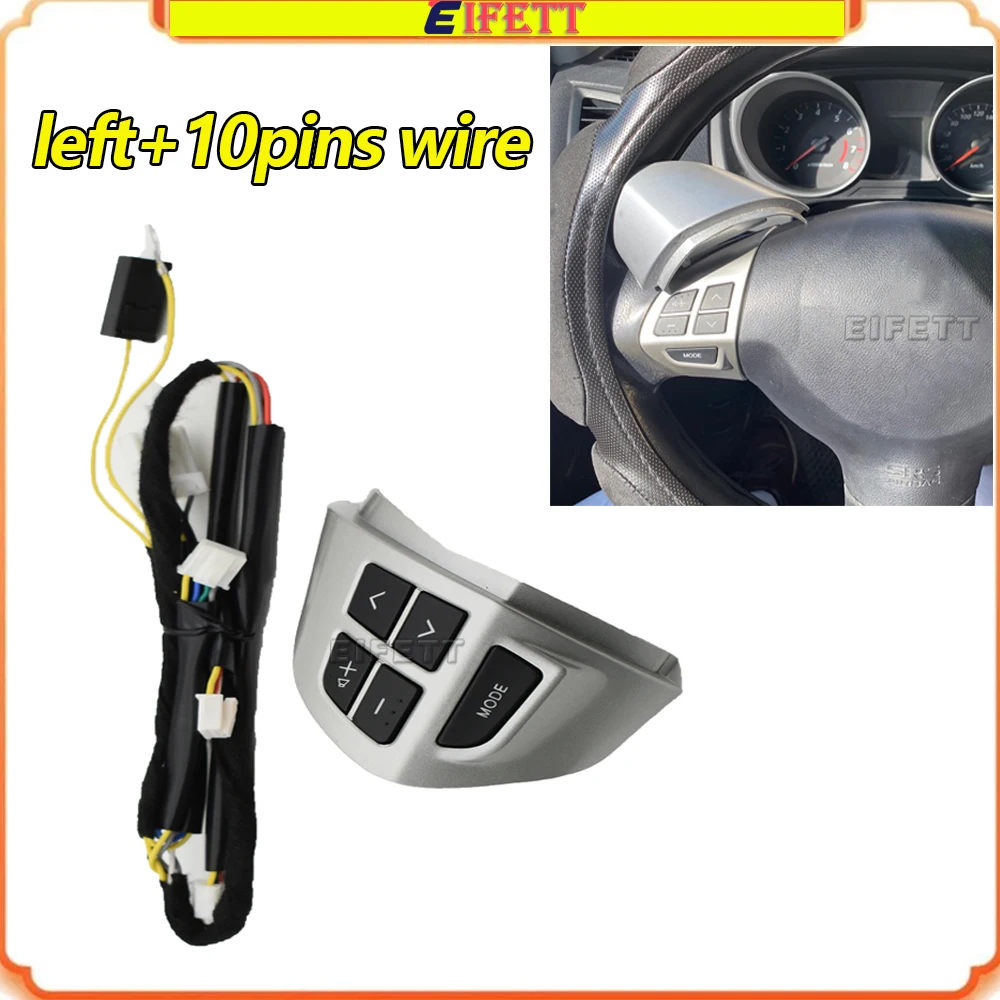 NEW steering wheel switch Volume Control Button 10 Pins For Mitsubish ASX Outlander XL (CW) 2007-2012 Left
NEW steering wheel switch Volume Control Button 10 Pins For Mitsubish ASX Outlander XL (CW) 2007-2012 Left