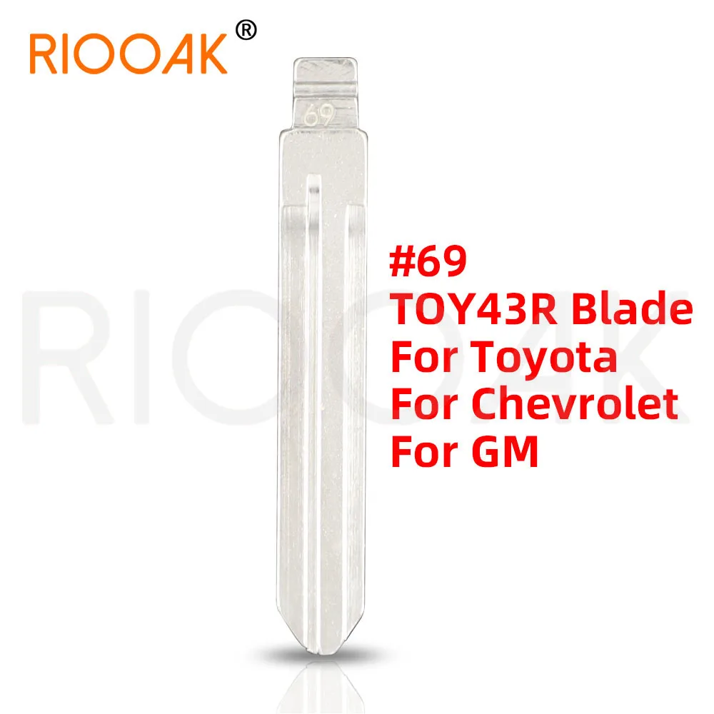10pcs #69 TOY43R Uncut Remote KD VVDI Key Blade Flip Blank Key Blade for Toyota Chevrolet GM Holden Isuzu
10pcs #69 TOY43R Uncut Remote KD VVDI Key Blade Flip Blank Key Blade for Toyota Chevrolet GM Holden Isuzu