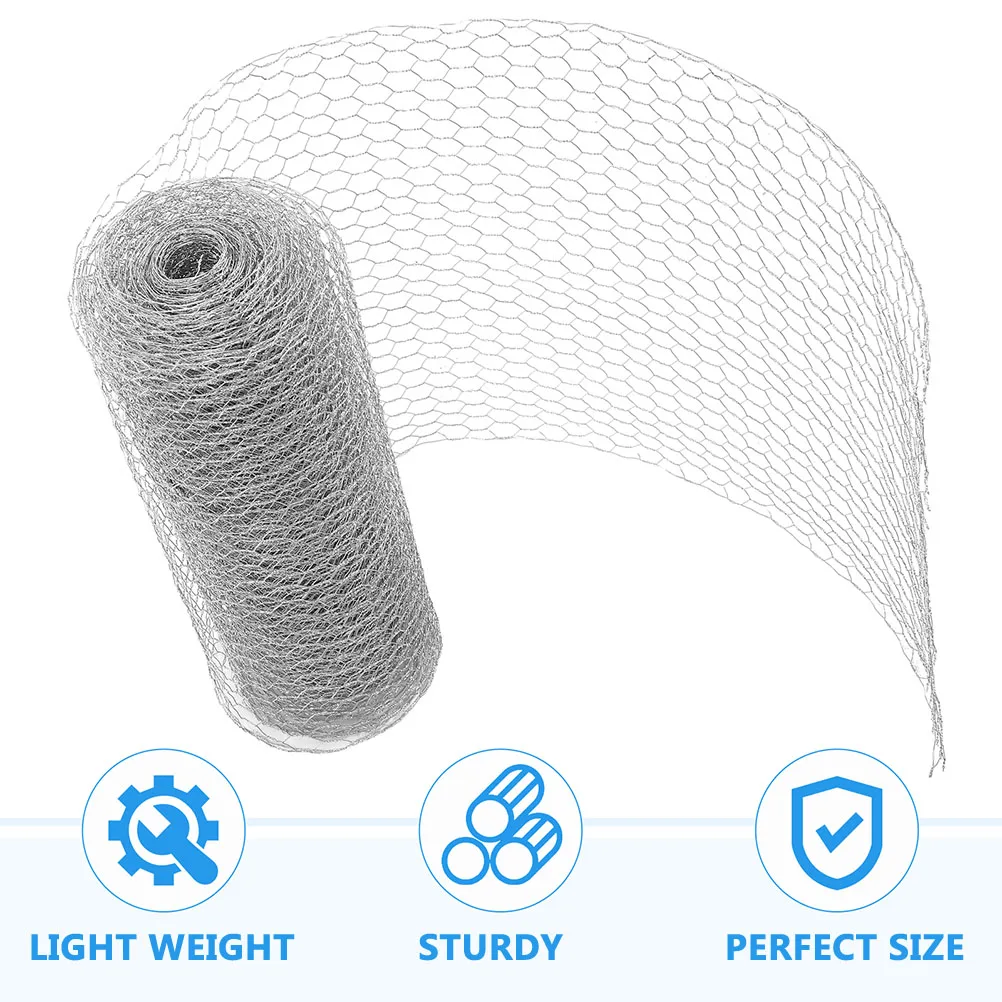 Poultry Pen 0.4m*5m Chicken Mesh .6mm Wire 16 Meshes Garden Fence Netting Hexagonal Nets Iron Wire Gardening Supplies
Poultry Pen 0.4m*5m Chicken Mesh .6mm Wire 16 Meshes Garden Fence Netting Hexagonal Nets Iron Wire Gardening Supplies