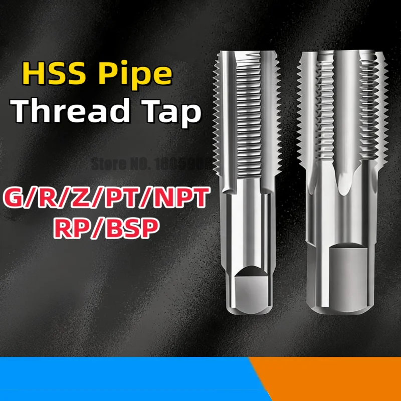 HSS Pipe Thread Tap G ZG Z RP RC NPT PT BSP 1/16 1/8 1/4 3/8 1/2 3/4 1-1/4 1-1/2 1inch 2inch Metric Screw Tap Thread Tools
HSS Pipe Thread Tap G ZG Z RP RC NPT PT BSP 1/16 1/8 1/4 3/8 1/2 3/4 1-1/4 1-1/2 1inch 2inch Metric Screw Tap Thread Tools