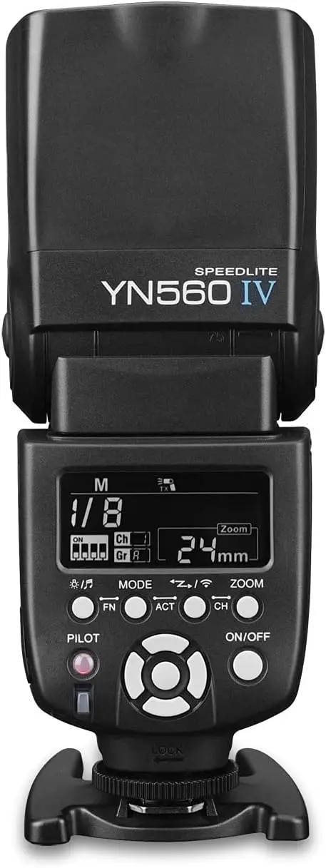 YONGNUO YN560 IV Wireless Flash Speedlite Master + Slave Flash + Built-in Trigger System for Canon Nikon Pentax Olympus Fujifilm
YONGNUO YN560 IV Wireless Flash Speedlite Master + Slave Flash + Built-in Trigger System for Canon Nikon Pentax Olympus Fujifilm