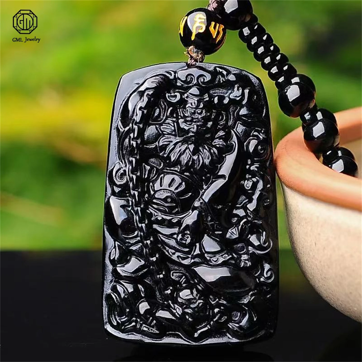 Natural Grade A Jadeite Black Jade Zhong Kui Demon Subduer Ice Pendant Unisex Men Women Gemstone Necklace Jade Jewelry Gift
Natural Grade A Jadeite Black Jade Zhong Kui Demon Subduer Ice Pendant Unisex Men Women Gemstone Necklace Jade Jewelry Gift