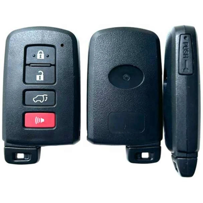 OEM сменный чехол для ключей, 4 кнопки, вход без ключа, чехол для смарт-ключа для Toyota Highlander Camry Avalon RAV4 Land Cruiser Tacoma Prius
OEM сменный чехол для ключей, 4 кнопки, вход без ключа, чехол для смарт-ключа для Toyota Highlander Camry Avalon RAV4 Land Cruiser Tacoma Prius