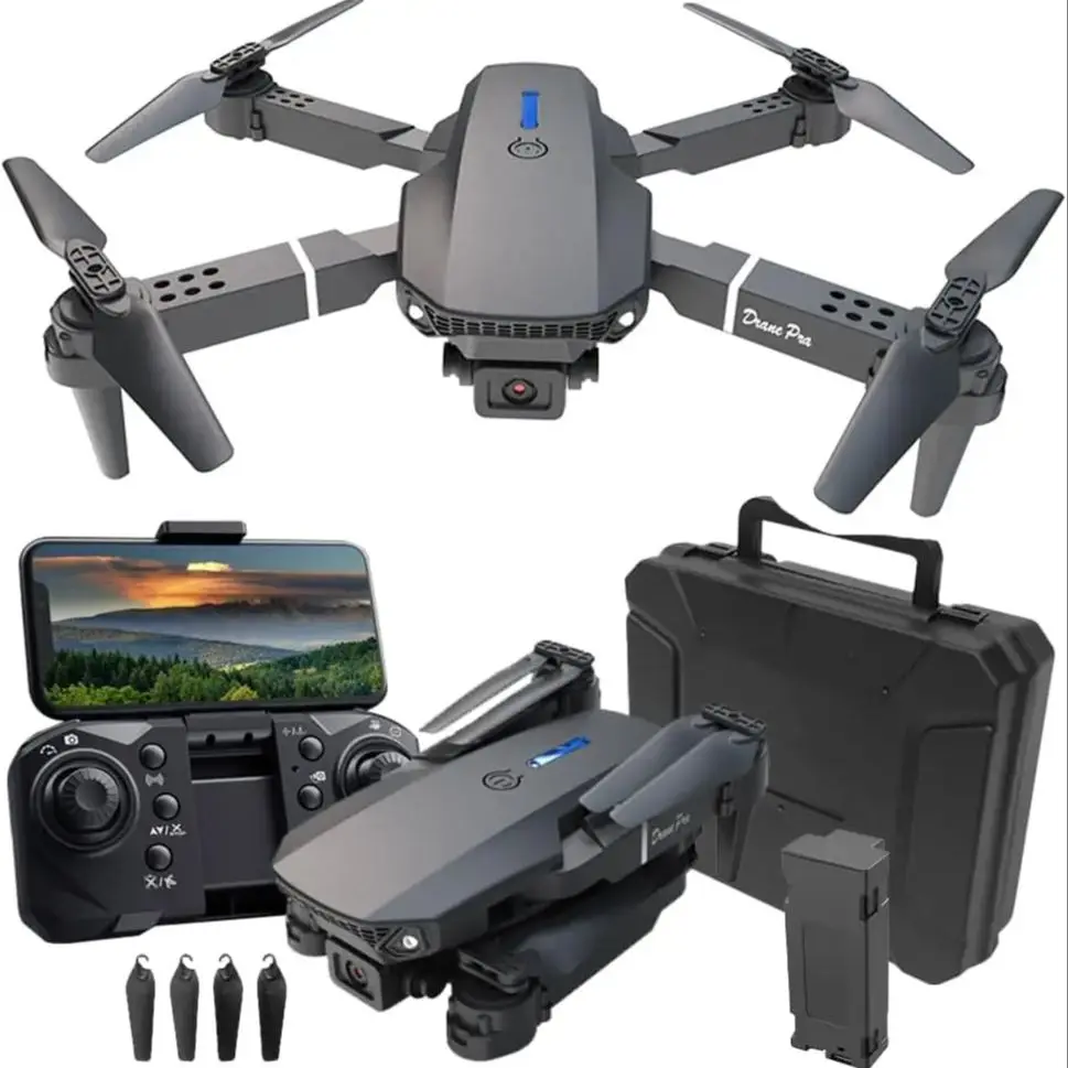 Beginner-friendly E88E99 drones, high-end drones, and foldable remote-controlled drones equipped with cameras
Beginner-friendly E88E99 drones, high-end drones, and foldable remote-controlled drones equipped with cameras