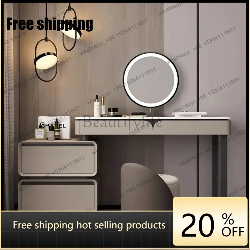 FGPortable Elegant Vanity Table Design Simple European Simple Vanity Table Modern Trendy Coiffeuse De Chambre Bedroom Furniture
FGPortable Elegant Vanity Table Design Simple European Simple Vanity Table Modern Trendy Coiffeuse De Chambre Bedroom Furniture
