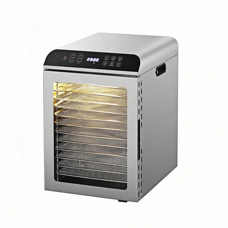 Food Dehydrator Machine for Fruit Vegetable Meat Drying With Adjustable Temperature Timer
Food Dehydrator Machine for Fruit Vegetable Meat Drying With Adjustable Temperature Timer
