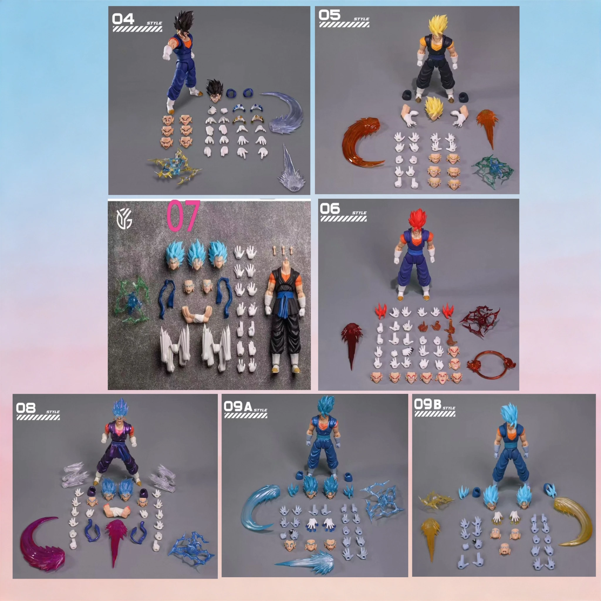 In Stock Dragon Ball YG Super Blue Vegito Fusion Warrior 1/12 Articulated Figure Model Collectible Gift
In Stock Dragon Ball YG Super Blue Vegito Fusion Warrior 1/12 Articulated Figure Model Collectible Gift