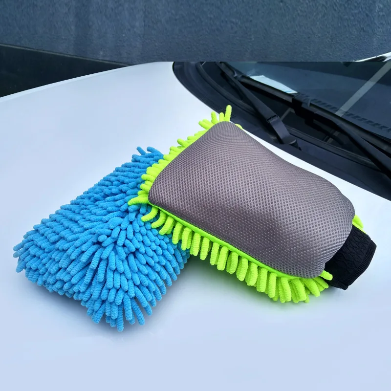 Chenille Double-Sided Car Wash Gloves Polyps Car Cleaning Artifacts Microfiber Car Dust Cleaning Tools Automotive Supplies
Chenille Double-Sided Car Wash Gloves Polyps Car Cleaning Artifacts Microfiber Car Dust Cleaning Tools Automotive Supplies