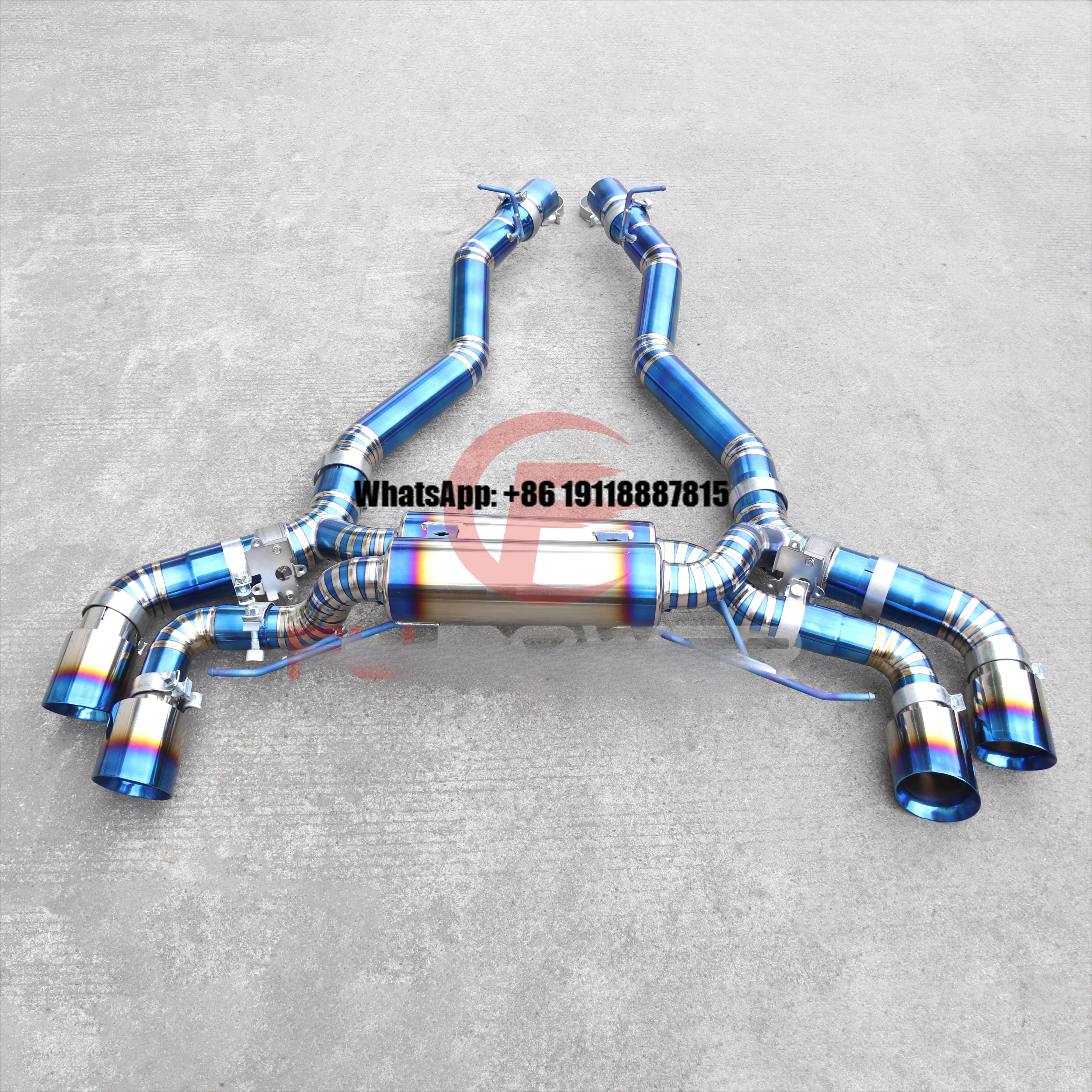 FOR BMW F90 M5 Full Titanium Catback Exhaust
FOR BMW F90 M5 Full Titanium Catback Exhaust