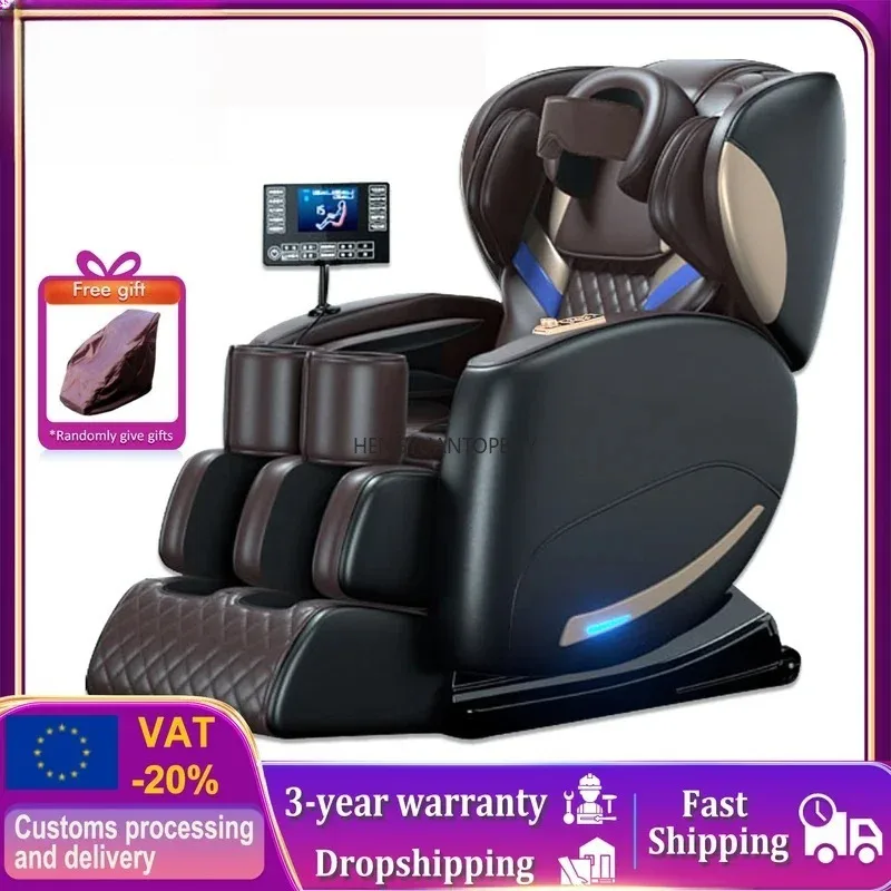 Electric Leisure Massage Chair Zero Gravity Intelligent Full Body Multi-Function Bluetooth Music U-Shaped Pillow+Shortcut
Electric Leisure Massage Chair Zero Gravity Intelligent Full Body Multi-Function Bluetooth Music U-Shaped Pillow+Shortcut