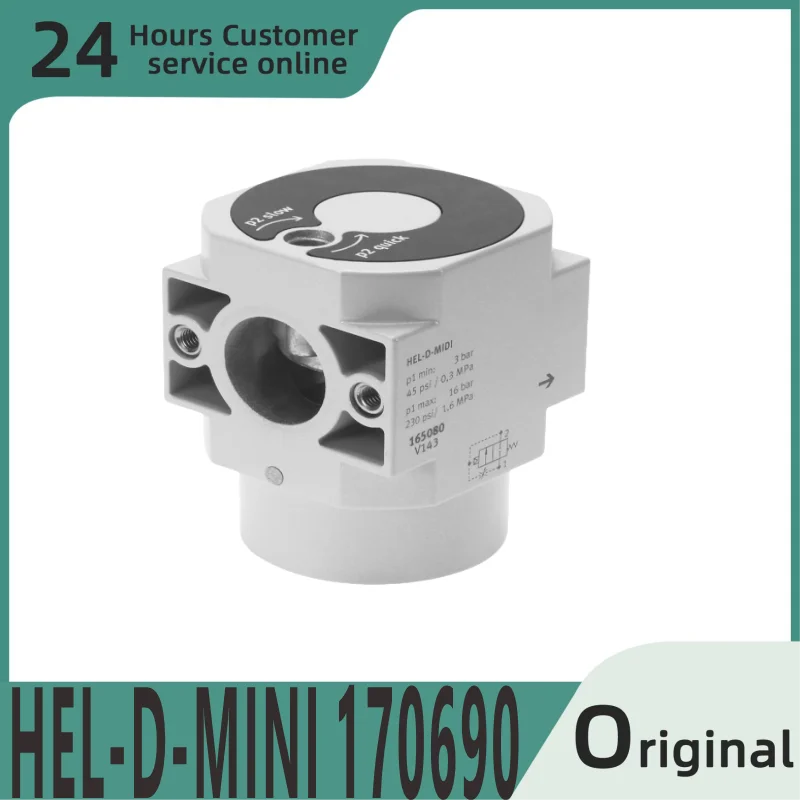 New original soft start valve HEL-D-MINI 170690 HEL-D-MINI 170691 HEL-D-Maxi 170692
New original soft start valve HEL-D-MINI 170690 HEL-D-MINI 170691 HEL-D-Maxi 170692