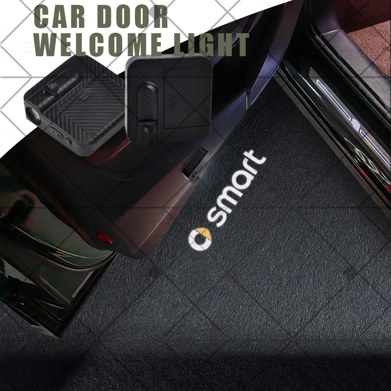 1/2Pcs For Smart 451 450 453 Fortwo Forfour Crossblade Cabrio Logo Car HD Projector Lamp LED Auto Door Welcome Light Accessories
1/2Pcs For Smart 451 450 453 Fortwo Forfour Crossblade Cabrio Logo Car HD Projector Lamp LED Auto Door Welcome Light Accessories