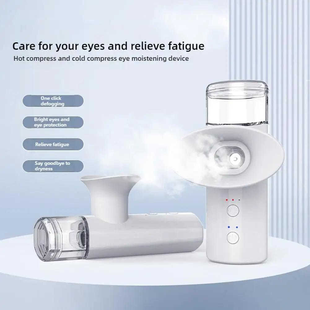 1pcs New White Handheld Portable Nano Eye Sprayer Pamper Spray Moisturize Small Molecule Eye Equipment And N9D5
1pcs New White Handheld Portable Nano Eye Sprayer Pamper Spray Moisturize Small Molecule Eye Equipment And N9D5