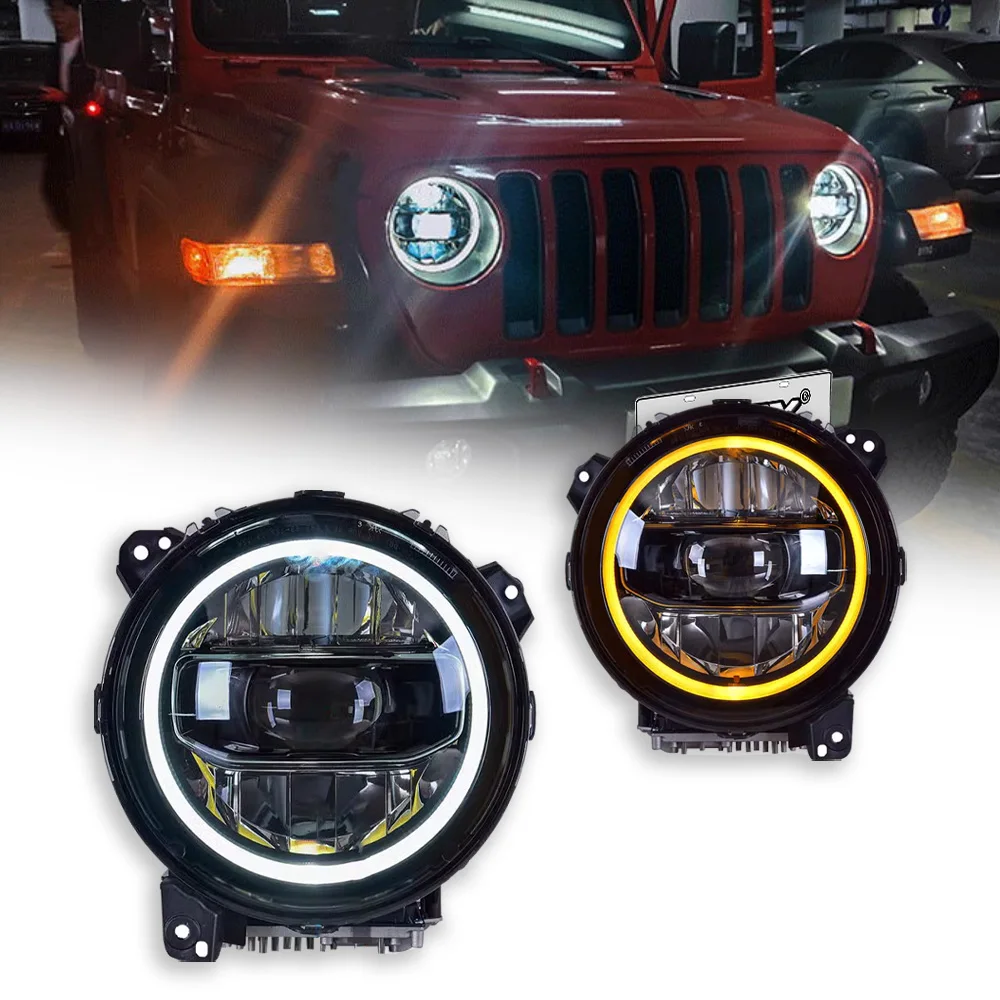 Автомобильные фары для Jeep Wrangler 2018-2024, светодиодные автомобильные лампы, дневные ходовые огни, динамические указатели поворота, автомобильные аксессуары
Автомобильные фары для Jeep Wrangler 2018-2024, светодиодные автомобильные лампы, дневные ходовые огни, динамические указатели поворота, автомобильные аксессуары