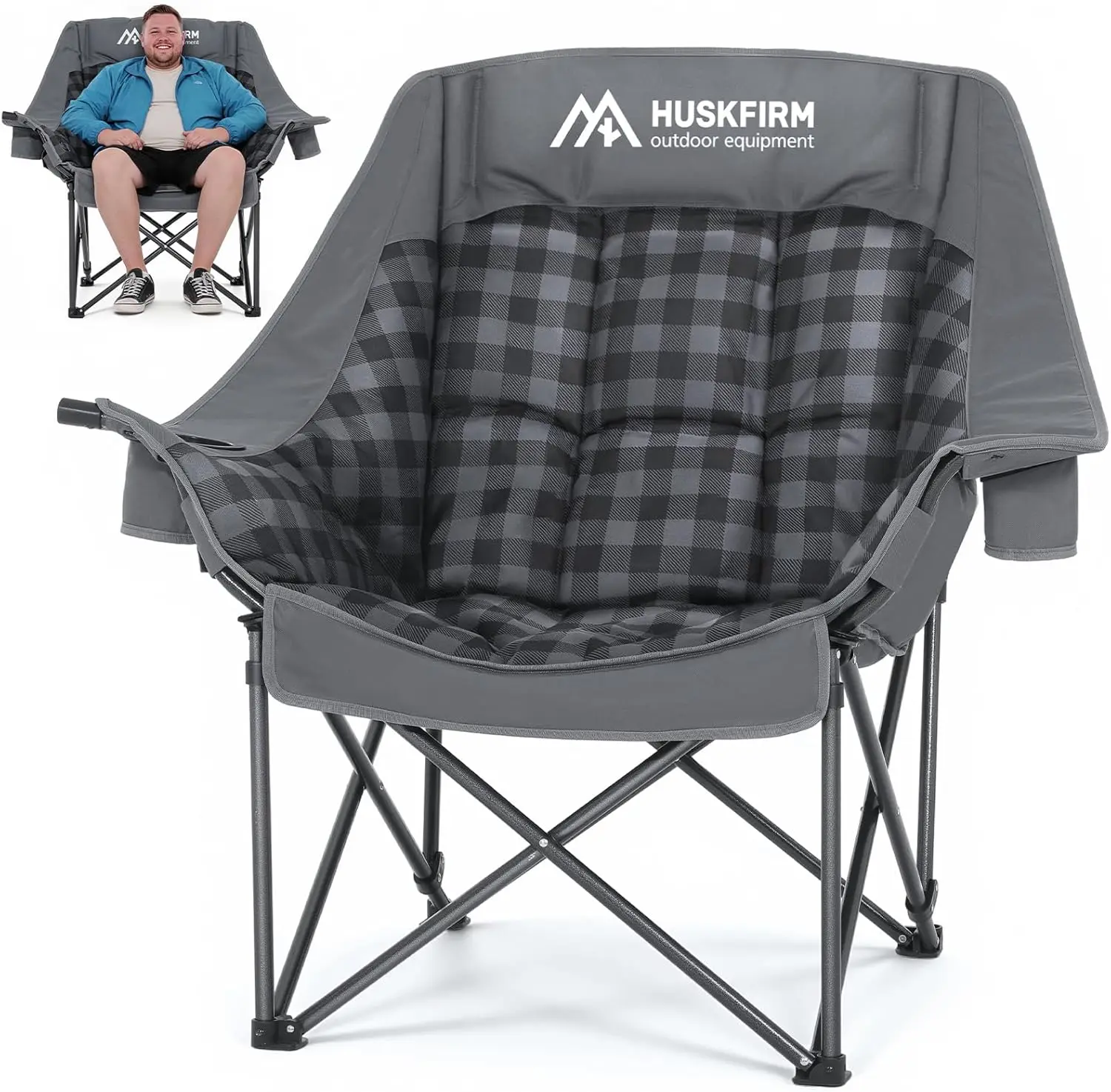 Негабаритное складное походное кресло с мягким сиденьем, подстаканником и сумкой для переноски — поддерживает 400 фунтов для отдыха на открытом воздухе
Негабаритное складное походное кресло с мягким сиденьем, подстаканником и сумкой для переноски — поддерживает 400 фунтов для отдыха на открытом воздухе