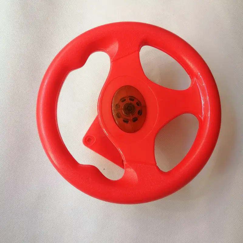 Children Racing Game Steering Wheel Flame Flyer Classic Car Rocker Accessories for Arcade Machine