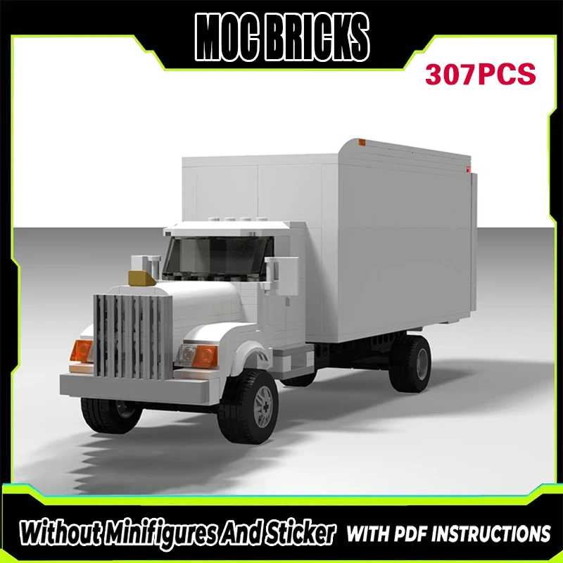 City Car Model MOC Building Bricks White Freight Box Truck Modular Technology Gifts Holiday Assemble Children Toys Suit
City Car Model MOC Building Bricks White Freight Box Truck Modular Technology Gifts Holiday Assemble Children Toys Suit