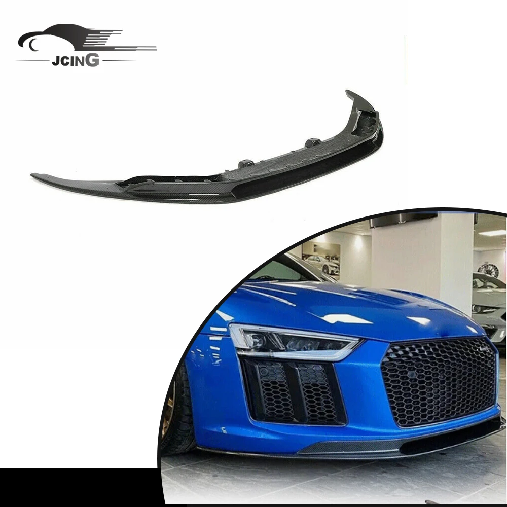 Lightweight Durable Car Accessories Dry Carbon Front Lip Front Bumper Lip Splitter For Audi R8 Gen 2 V10 Coupe 2016 - 2018
Lightweight Durable Car Accessories Dry Carbon Front Lip Front Bumper Lip Splitter For Audi R8 Gen 2 V10 Coupe 2016 - 2018