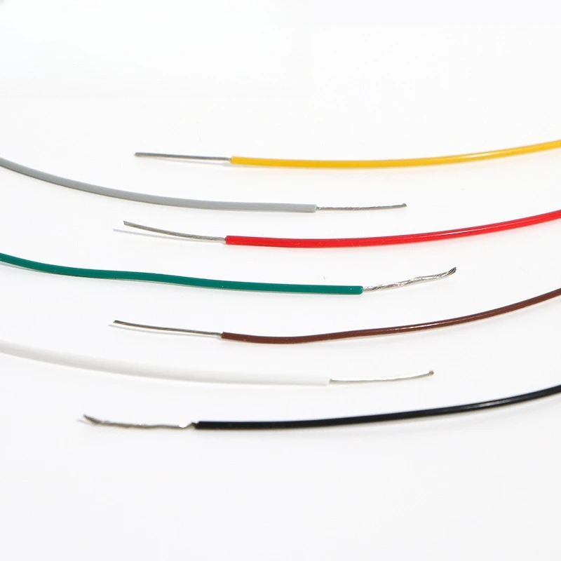 US UL1332-30AWG Teflon High Temperature Wire Electronic Wire Tin Plated Pure Copper Wire
US UL1332-30AWG Teflon High Temperature Wire Electronic Wire Tin Plated Pure Copper Wire