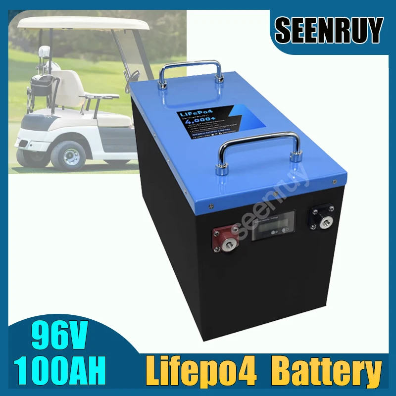 Lifepo4 96V 100AH LI-IRON Battery Free Charger with ANT BMS 110A 130A 170A 230A 380A 420A For Motorcycle Golf Cart Forklift
Lifepo4 96V 100AH LI-IRON Battery Free Charger with ANT BMS 110A 130A 170A 230A 380A 420A For Motorcycle Golf Cart Forklift