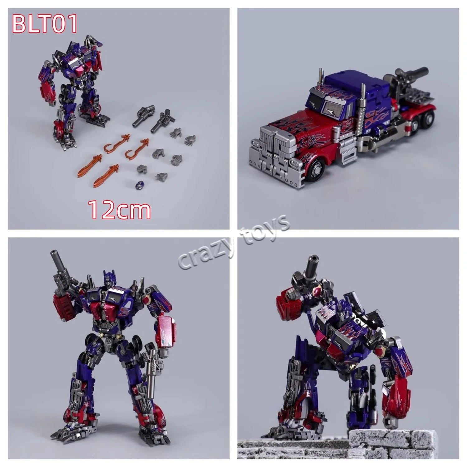 【In Stock】Transformation BAILAN Toys BLT01 BLT01N Roadmaster OP Prime G1 Small Scale Action Figure With Box
【In Stock】Transformation BAILAN Toys BLT01 BLT01N Roadmaster OP Prime G1 Small Scale Action Figure With Box