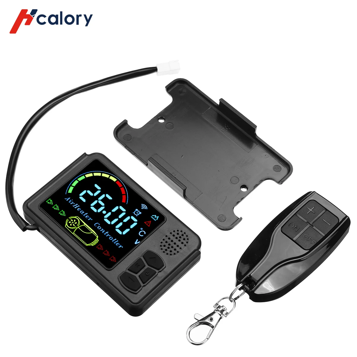 Hcalory LCD Switch & Remote Control Parking Heater Accessories for 12V 24V Universal Voltage Models
Hcalory LCD Switch & Remote Control Parking Heater Accessories for 12V 24V Universal Voltage Models