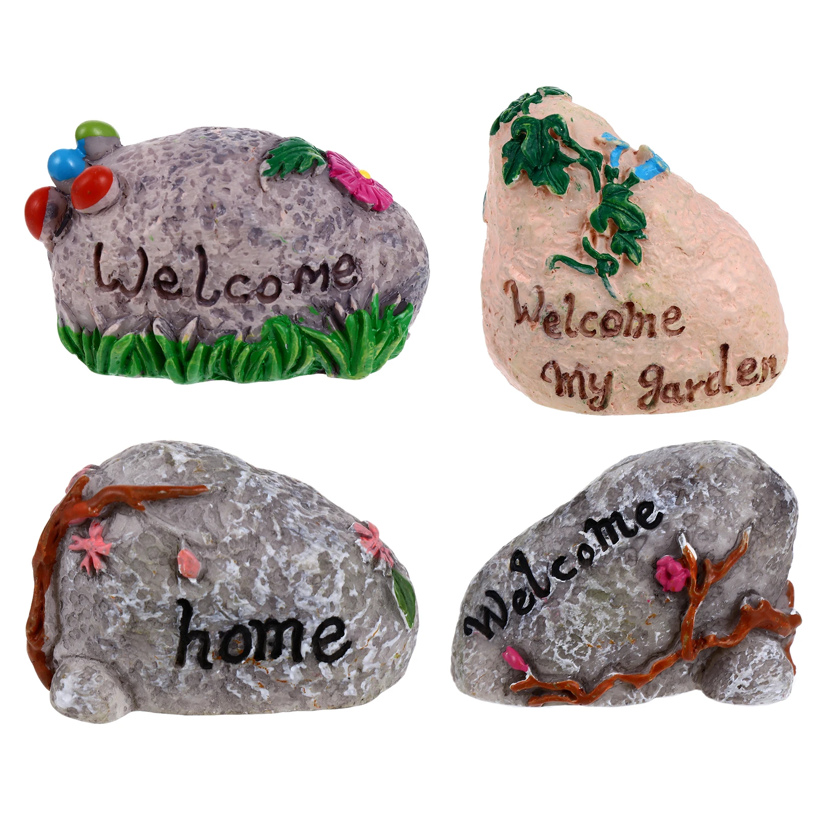 4 Pcs Mossy Resin Stones Micro L Decoration for Bonsai Aquarium Photo Props Garden L scaping Crafts DIY Gifts
4 Pcs Mossy Resin Stones Micro L Decoration for Bonsai Aquarium Photo Props Garden L scaping Crafts DIY Gifts