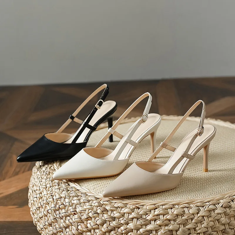 8cm New Fashion Sandals High Heels Female Ankle Strap Pointed Toe Party for Women Shoes 39 40 41
8cm New Fashion Sandals High Heels Female Ankle Strap Pointed Toe Party for Women Shoes 39 40 41