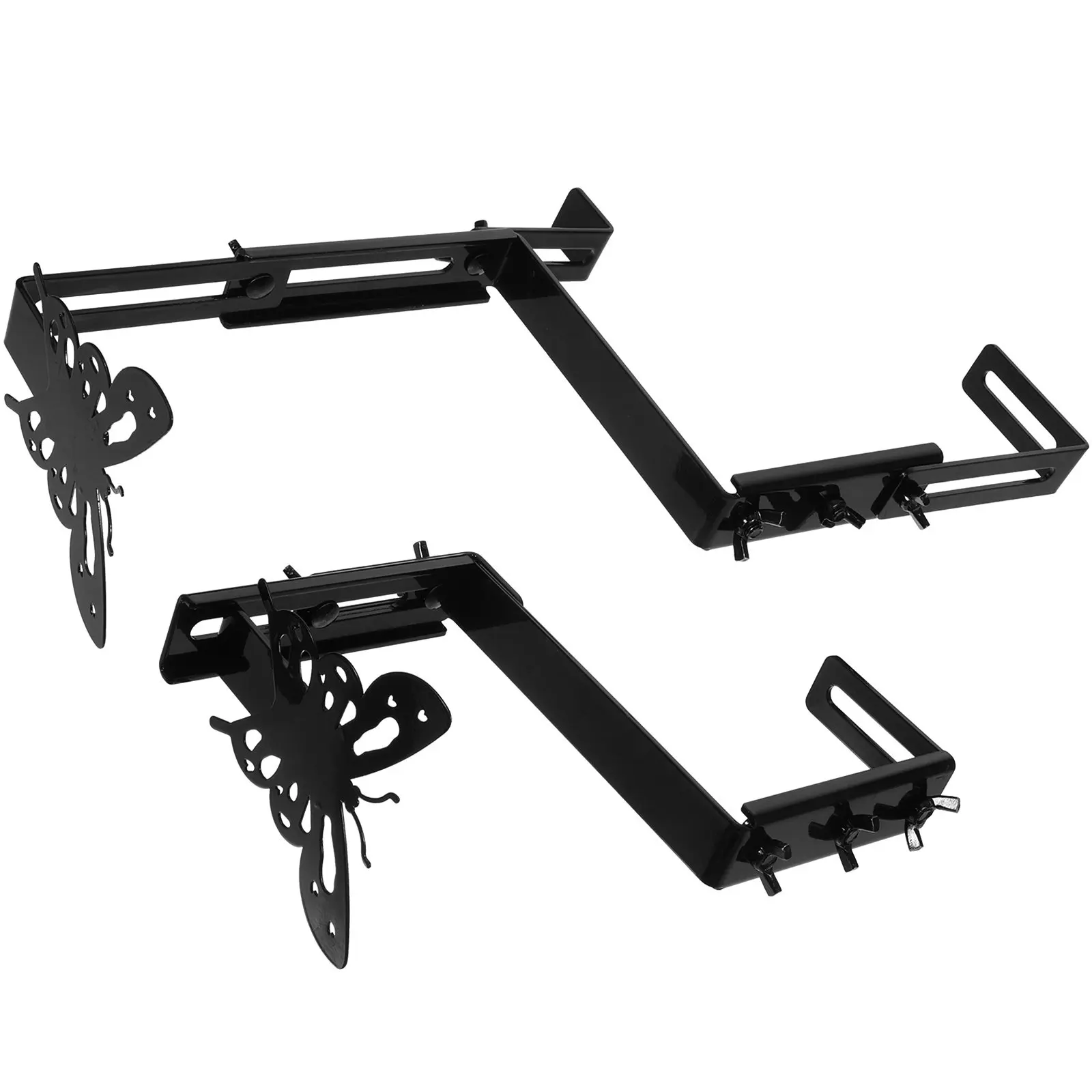 2Pcs Sturdy Rustic Iron Planter Hooks for Hanging Flower Pots Baskets Lanterns String Lights Wind Chimes Bonsai on Wall Fence
2Pcs Sturdy Rustic Iron Planter Hooks for Hanging Flower Pots Baskets Lanterns String Lights Wind Chimes Bonsai on Wall Fence