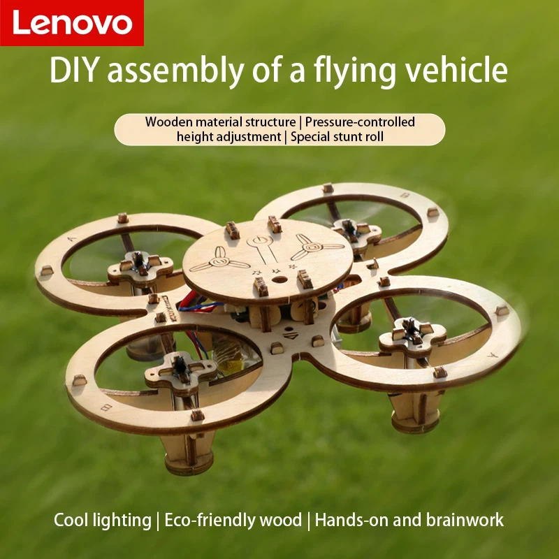 DIY Wooden Drone Kit Wooden Assembled Remote Control Toy Fixed Kit Remote Controlled Toys DIY Kit Training Quadcopters For Kids
DIY Wooden Drone Kit Wooden Assembled Remote Control Toy Fixed Kit Remote Controlled Toys DIY Kit Training Quadcopters For Kids