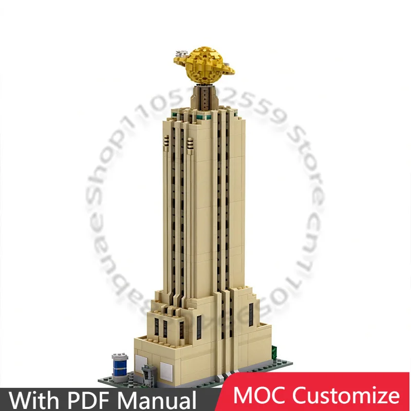 7653 PCS Modular Building Daily Planet MOC Customize Modular Building Block Creative Design Educational DIY Festival Toy Gift
7653 PCS Modular Building Daily Planet MOC Customize Modular Building Block Creative Design Educational DIY Festival Toy Gift