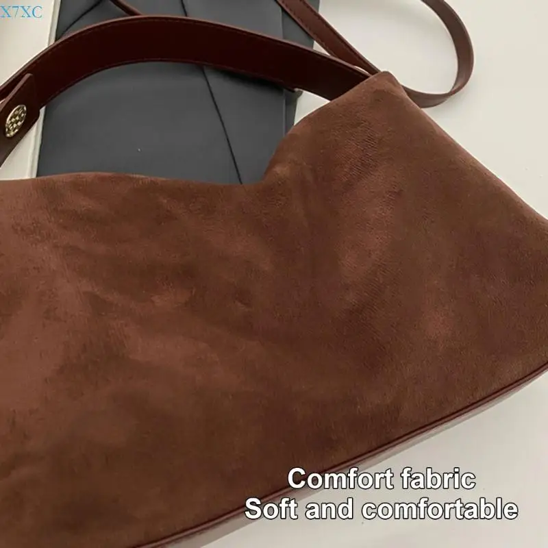 X7XC Trendy Faux Sueded Leather Top Handle Handbag for Women with Adjustable Strap Crossbody Shoulder Bag Zippered Purse
X7XC Trendy Faux Sueded Leather Top Handle Handbag for Women with Adjustable Strap Crossbody Shoulder Bag Zippered Purse