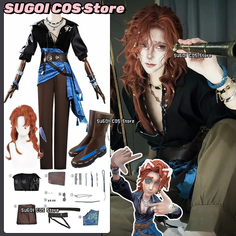 Game Identity V Frederick Kreiburg Cosplay Costume 3xl Vintage Kaftan Trouser Set Frederick Kreiburg Roleplay Wig Shoe Prop Sui
Game Identity V Frederick Kreiburg Cosplay Costume 3xl Vintage Kaftan Trouser Set Frederick Kreiburg Roleplay Wig Shoe Prop Sui
