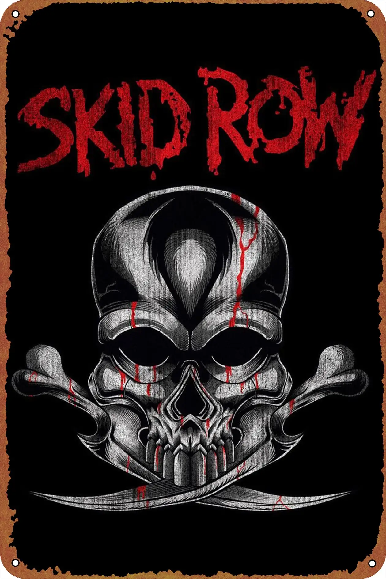 Skid Rows band Poster Metal Plaque Tin Sign,Vintage Metal Pub Club Cafe bar Home Wall Art Decoration Poster Retro 8x12 inches
Skid Rows band Poster Metal Plaque Tin Sign,Vintage Metal Pub Club Cafe bar Home Wall Art Decoration Poster Retro 8x12 inches