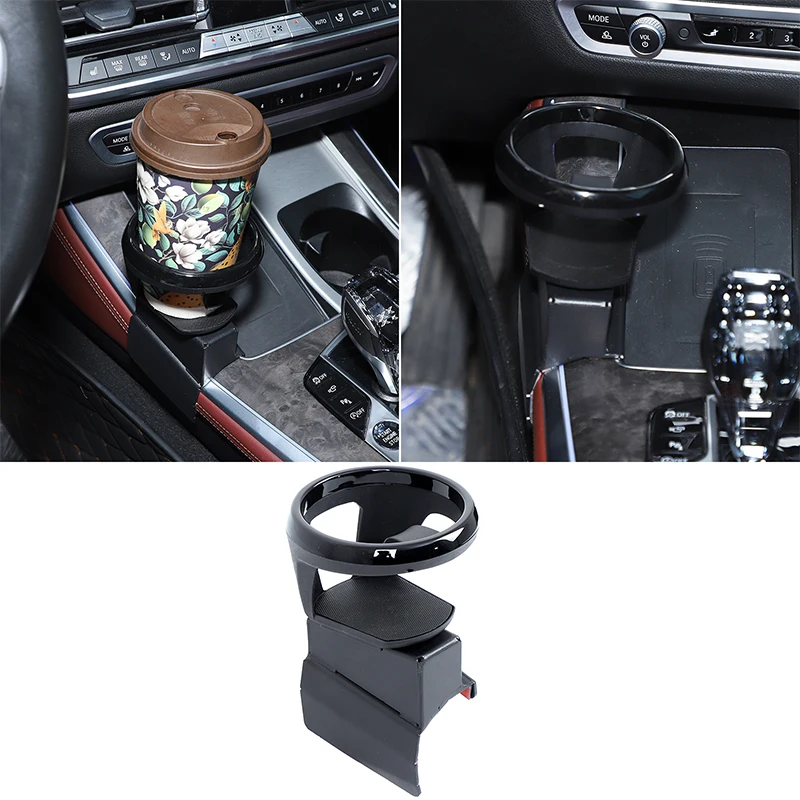 For BMW X5 G05 X7 G07 2019+ carbon steel black car center console water cup holder car interior modification accessories
For BMW X5 G05 X7 G07 2019+ carbon steel black car center console water cup holder car interior modification accessories